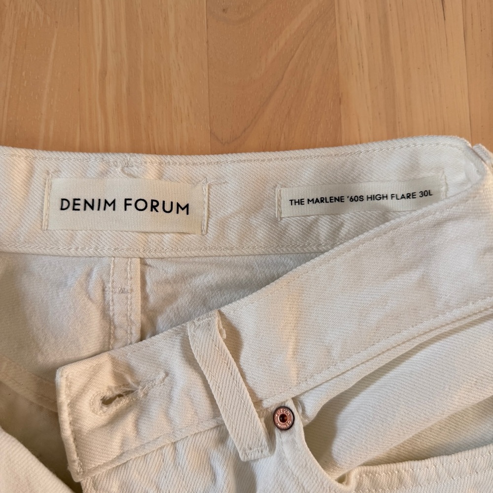 Denim Forum white Jeans - Picture 2 of 3